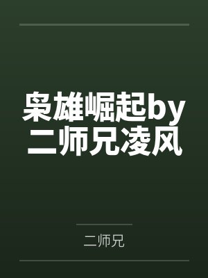 枭雄崛起by二师兄凌风封面