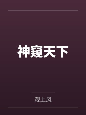 神窥天下封面