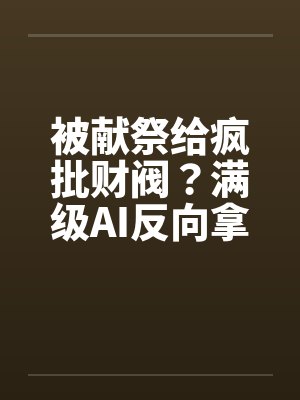 被献祭给疯批财阀?满级AI反向拿捏封面