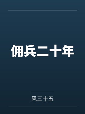 佣兵二十年封面
