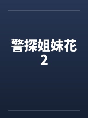 警探姐妹花2封面