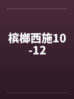 槟榔西施10-12封面