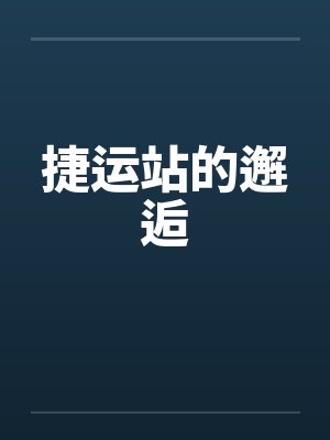 捷运站的邂逅封面