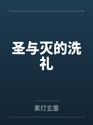 圣与灭的洗礼封面