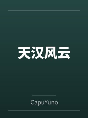 天汉风云封面