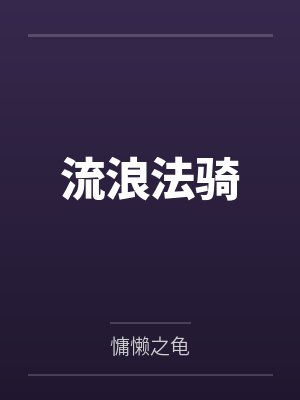 流浪法骑封面