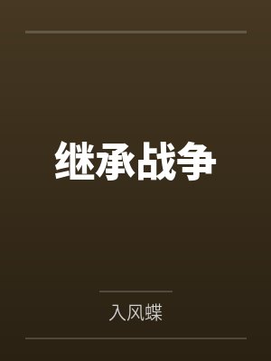 继承战争封面