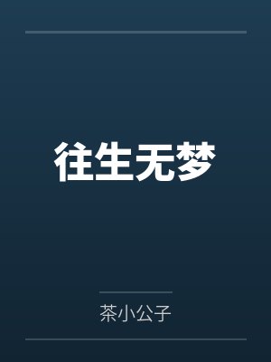 往生无梦封面