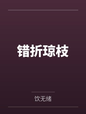错折琼枝封面
