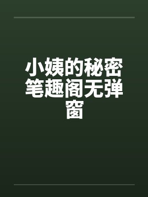 小姨的秘密笔趣阁无弹窗封面
