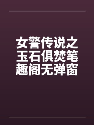 女警传说之玉石俱焚笔趣阁无弹窗封面
