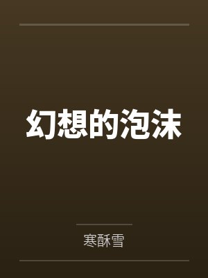 幻想的泡沫封面